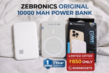 Power bank 10000MAH ZEBRONICS